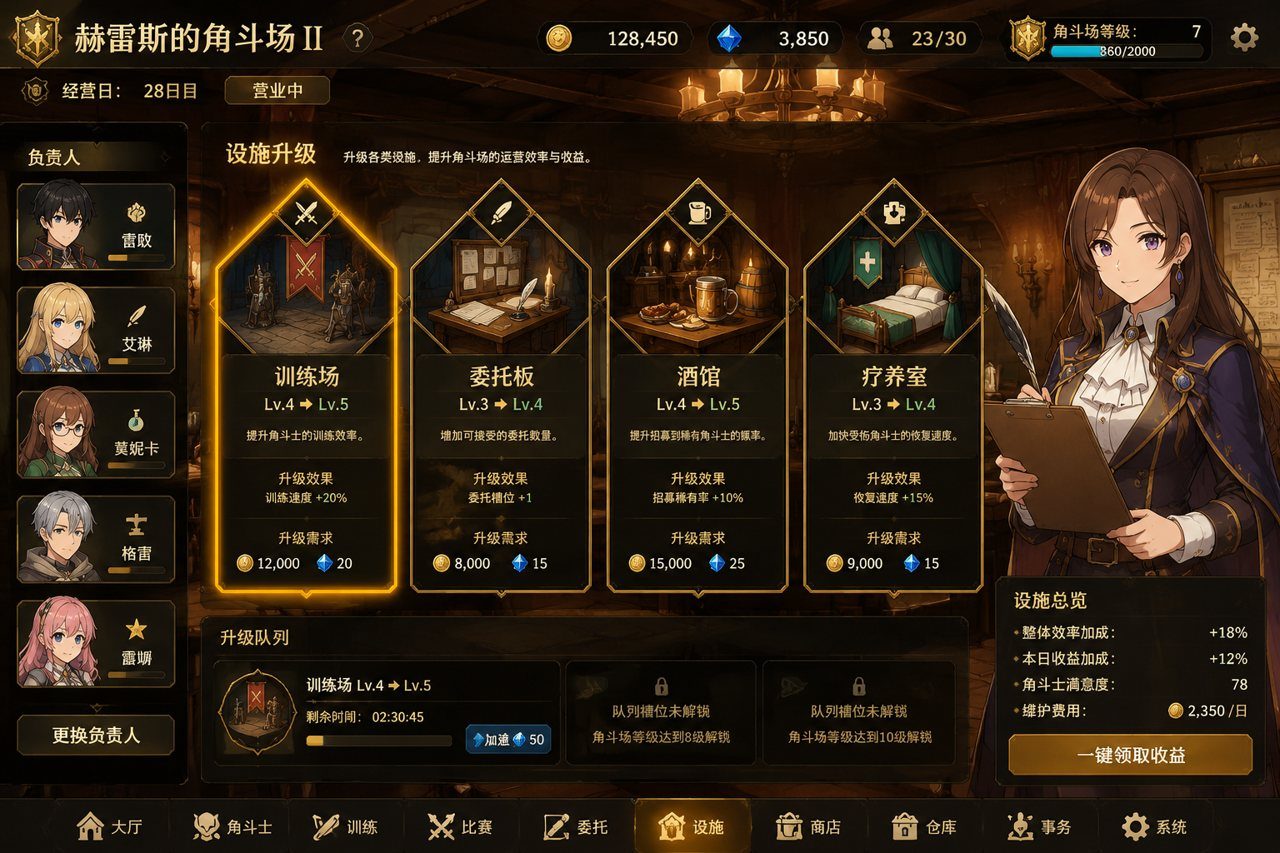 赫雷斯的角斗场Ⅱ 探索场景 演示图 2